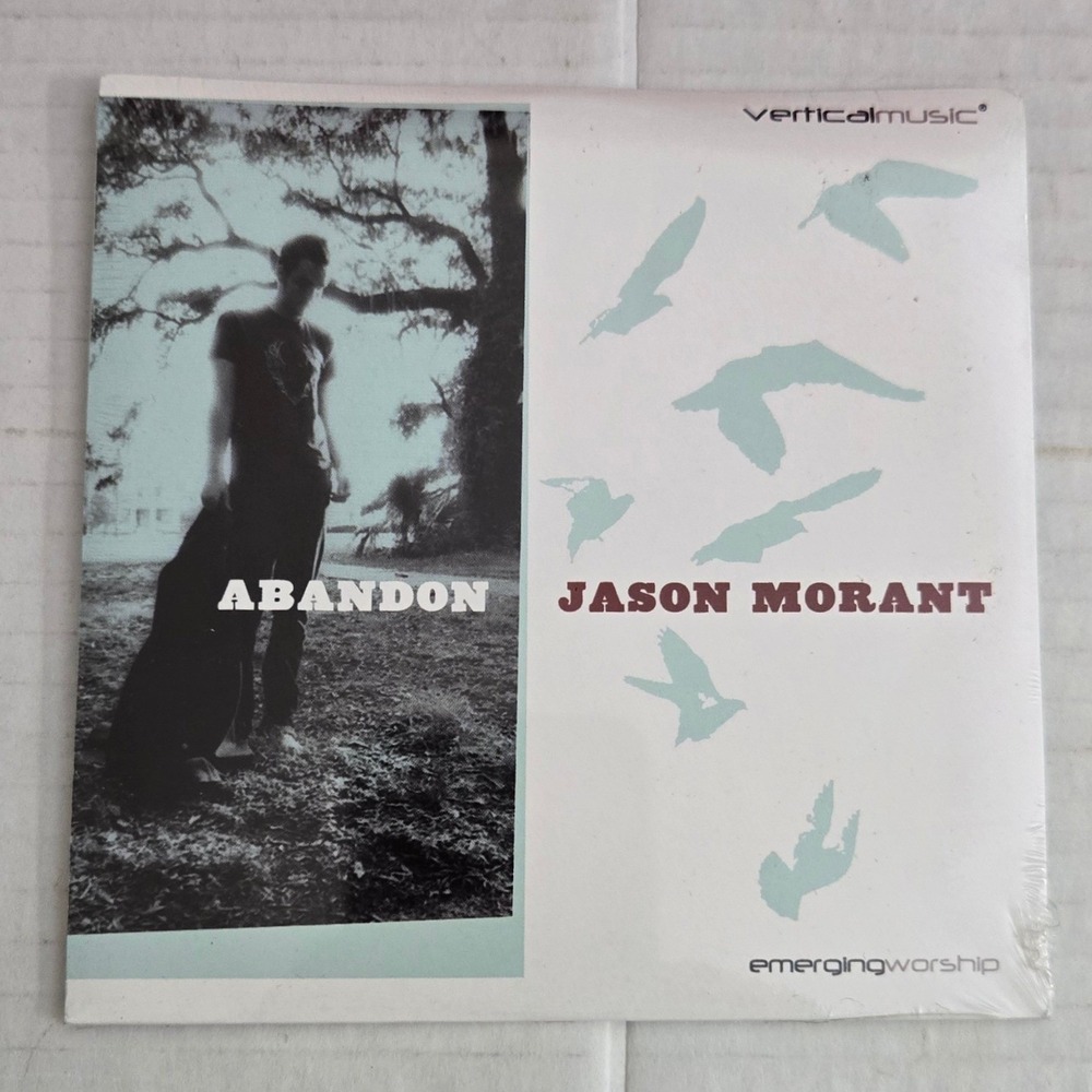 ason Morant Abandon CD Advance Release 2004 Vertical Music Sealed Promo Vintage
